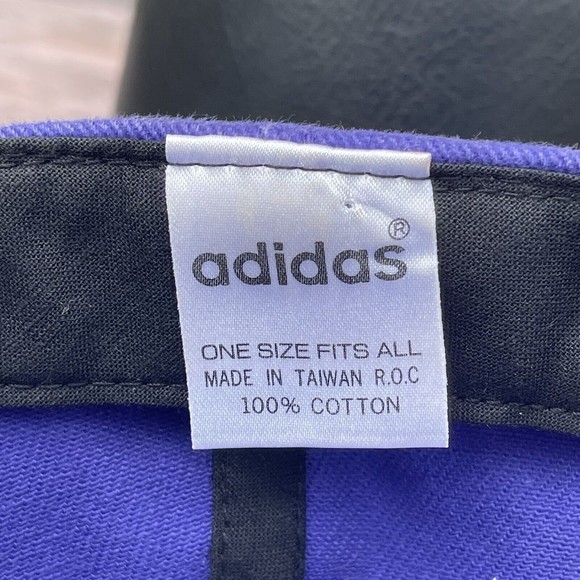 Vintage Adidas Snapback Logo Spellout Hat Cap - Picture 13 of 13